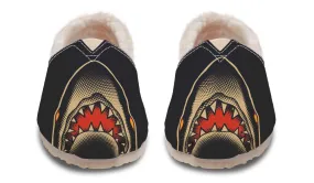 Traditional Shark Winter Casual Shoes Adjustable Fit Hot Mood