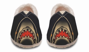 Traditional Shark Winter Casual Shoes Adjustable Fit Hot Mood