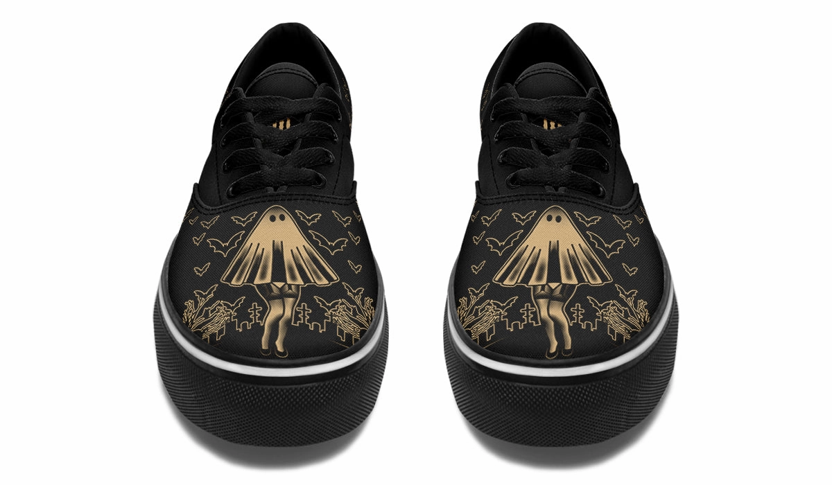 Stay Spooky Classic Shoes Mix Hue Mind Ease