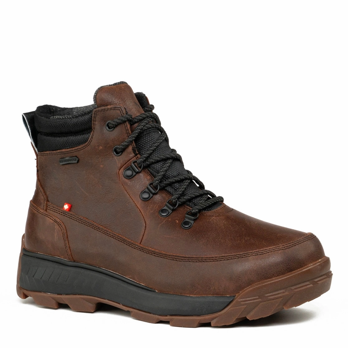 Lace-Up Style Casual Adventure Stone - Dark Brown