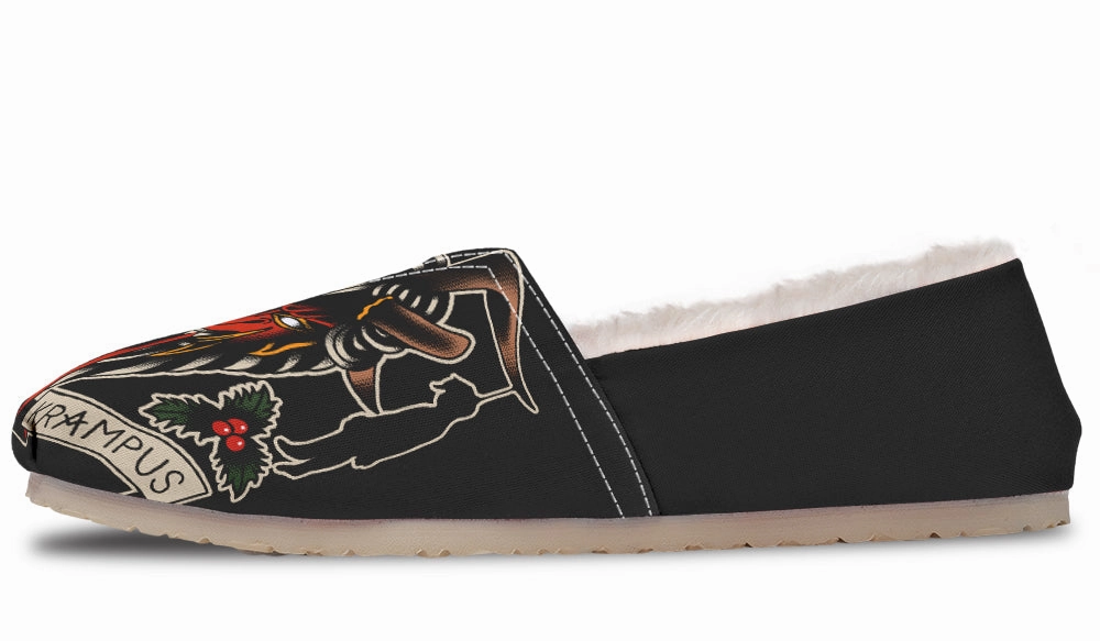 Merry Krampus Winter Casual Shoes Linen Air Dad Pick