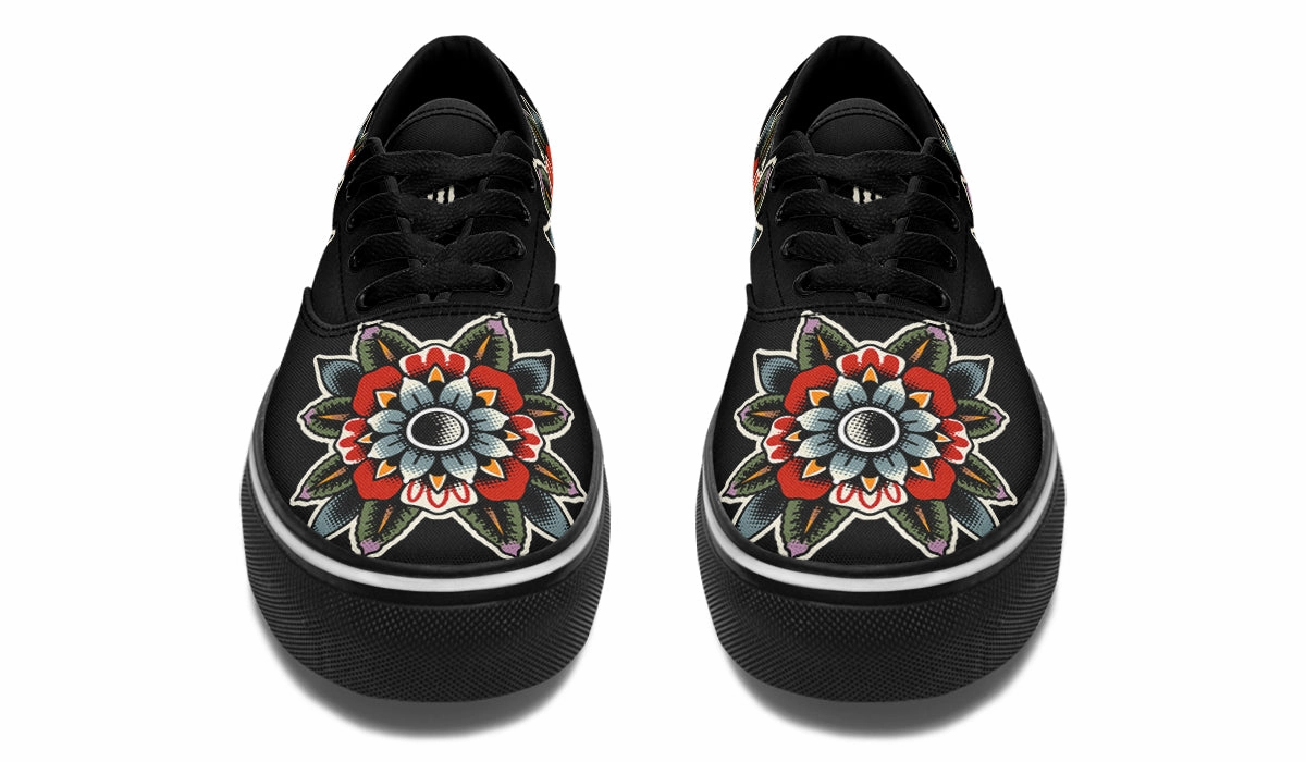 Furio Mandala Classic Shoes Durable Fabric Canvas Cool