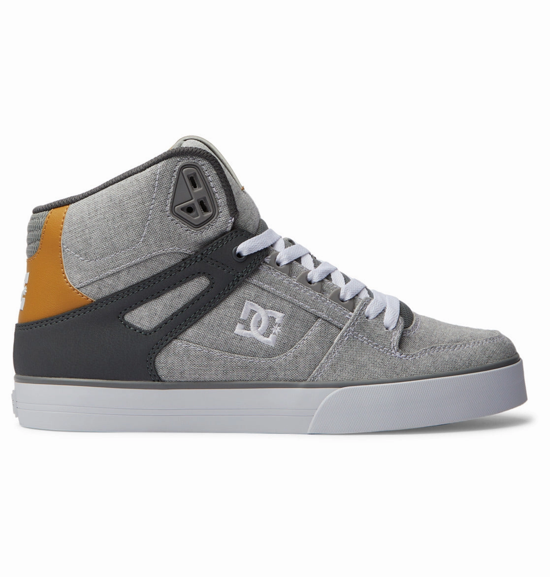 Flexible Lining Urban Minimal Men's Pure High-Top Shoes