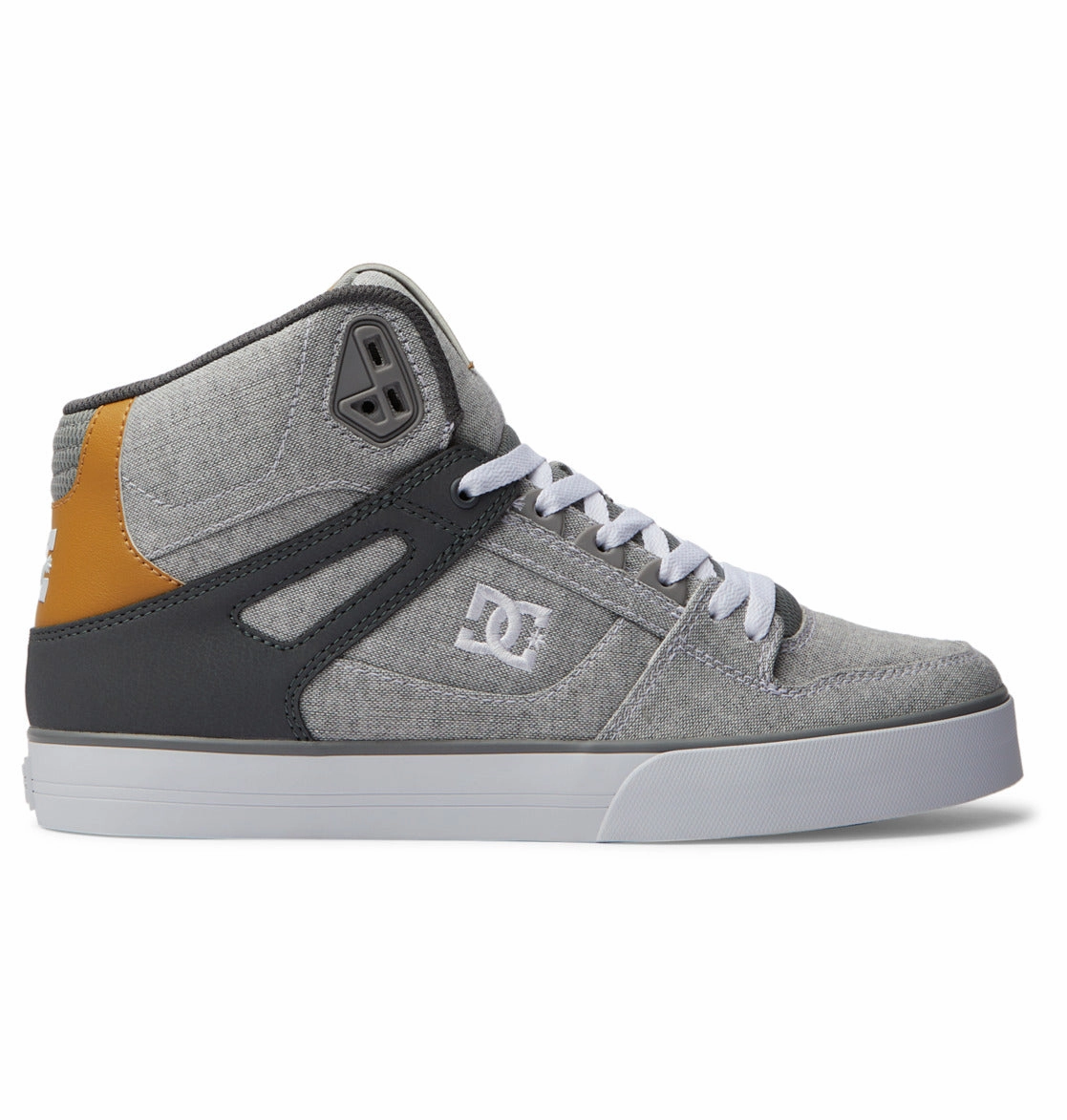 Flexible Lining Urban Minimal Men's Pure High-Top Shoes