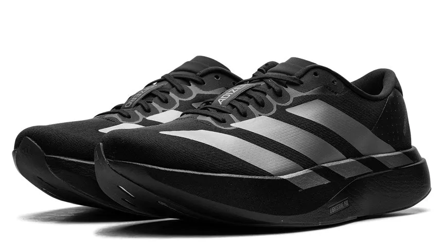 adidas Adizero Evo SL Core Black Iron Metallic (Women's) Canvas Cool Park Step