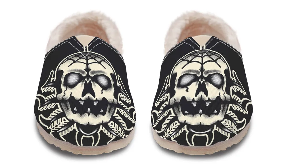 Skull Spider Winter Casual Shoes Comfort Strap