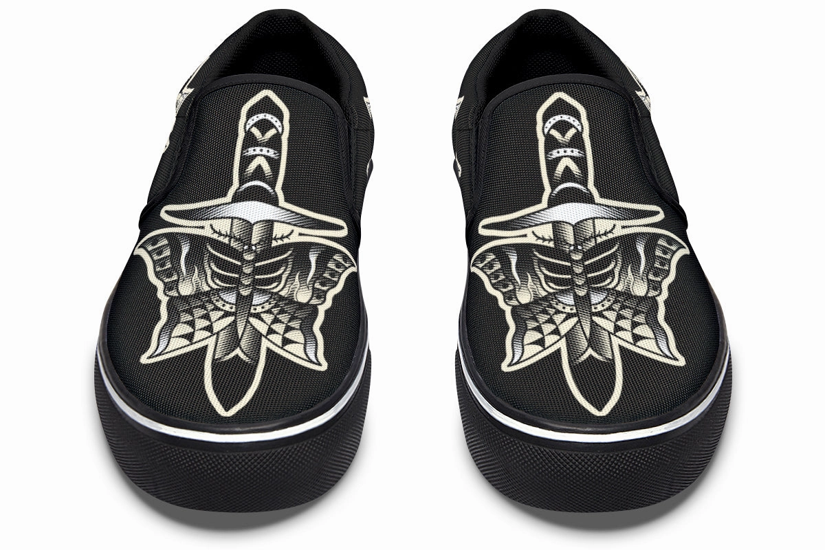 Butterfly Knife Slip On Shoes Kind Step