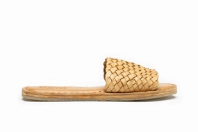 Men's Woven Sandal in Honey Instant Wear Footwear Smart Features