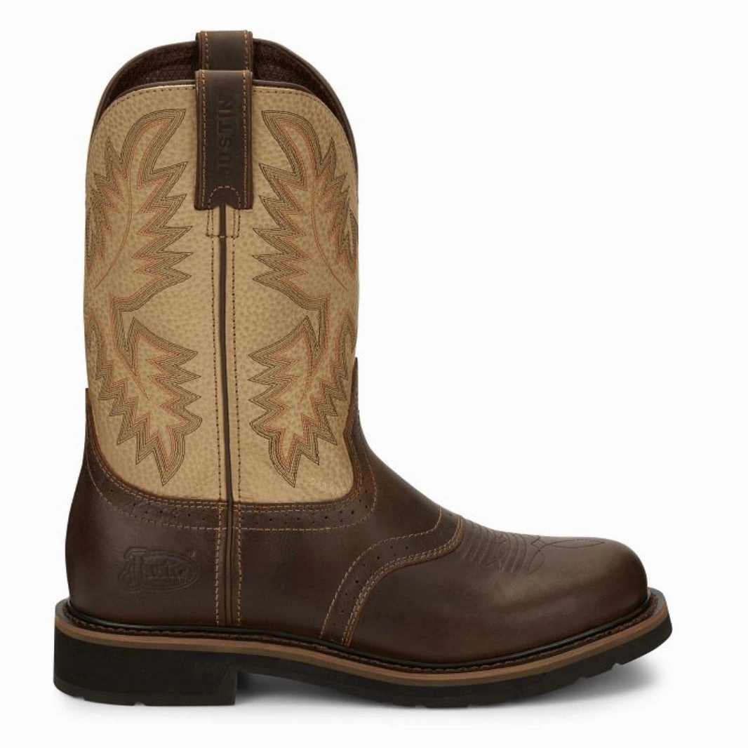 Superintendent 11" Work - Golden Protective Sole Cordura Material