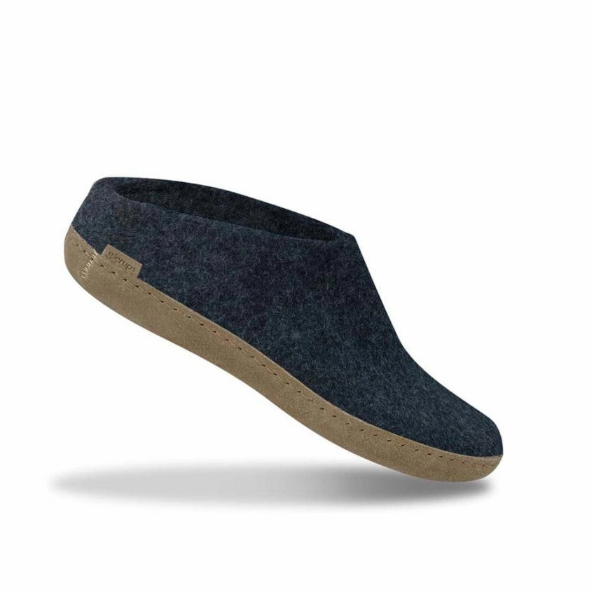SLIP ON LEATHER SOLE DENIM Quick Comfort Fit