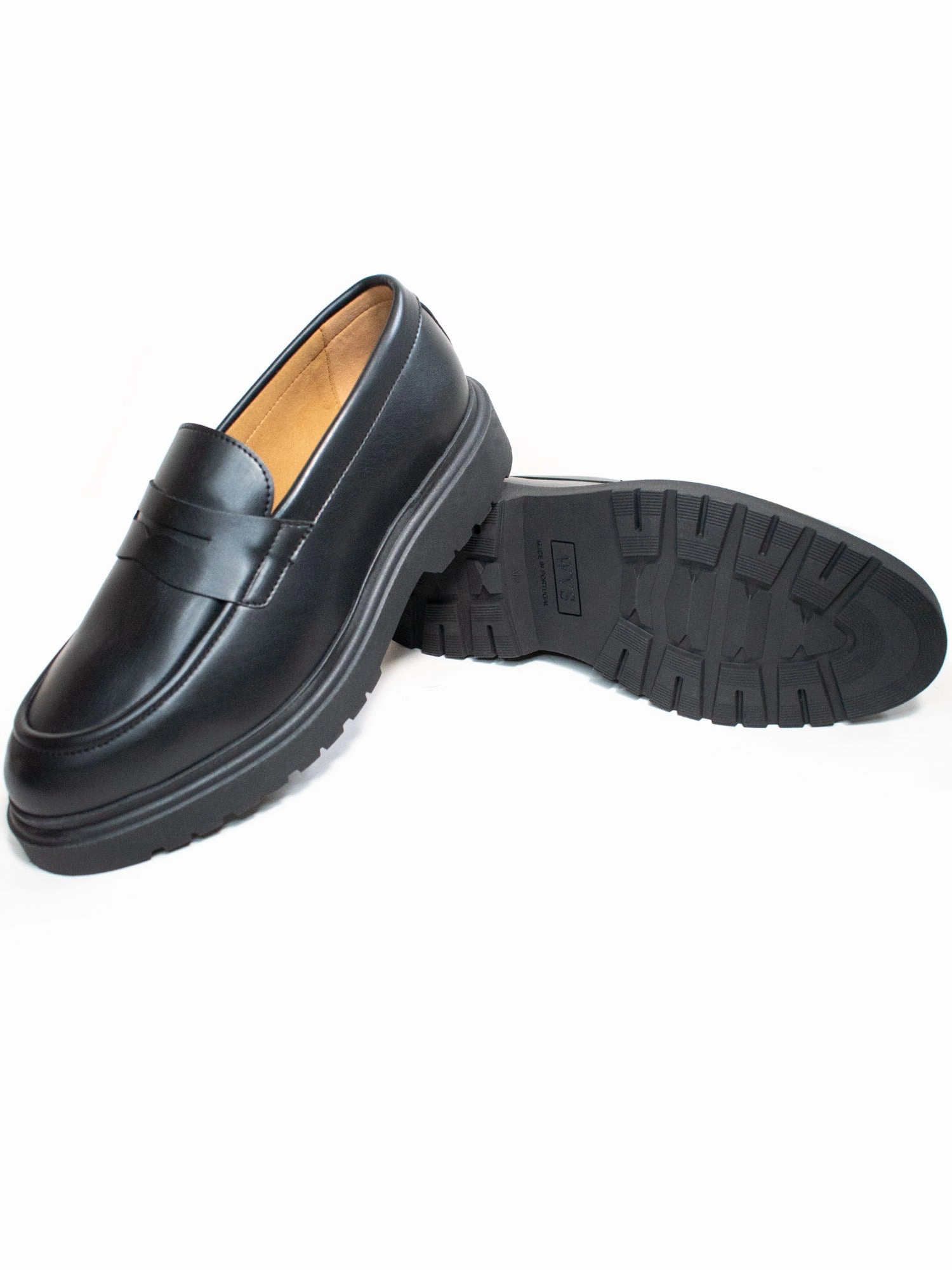 Memory Foam Chunky Sole Loafers