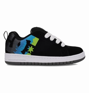 Kids' Court Graffik Shoes Gum Sole Elastic Material
