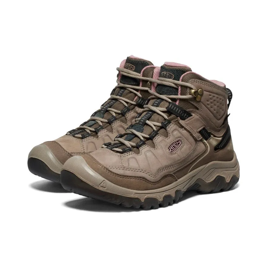 Targhee IV WP Mid - Brindle/Nostalgia Rose Bold Design Comfortable Wear