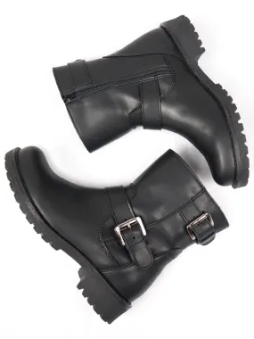 Daily Utility Fashionable Comfort Biker Boots
