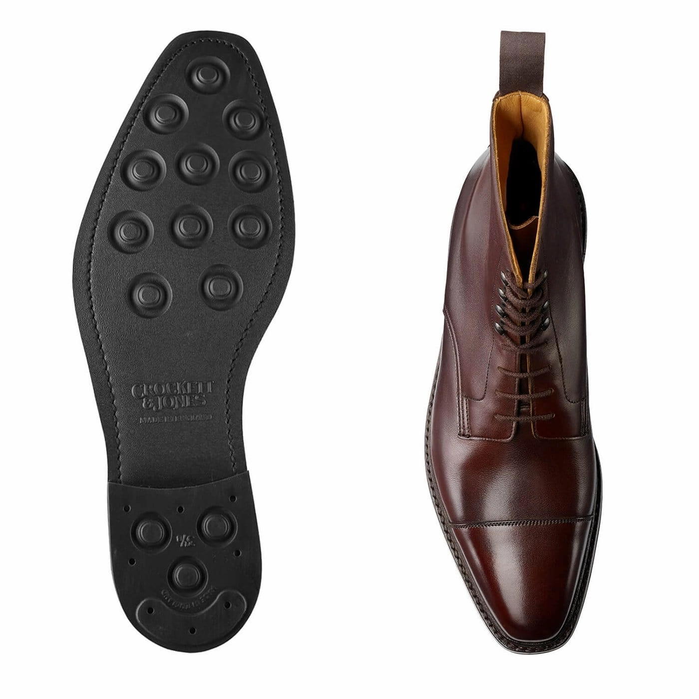 Northcote Dark Brown Wax Calf Artisan Market Comfortable Feeling