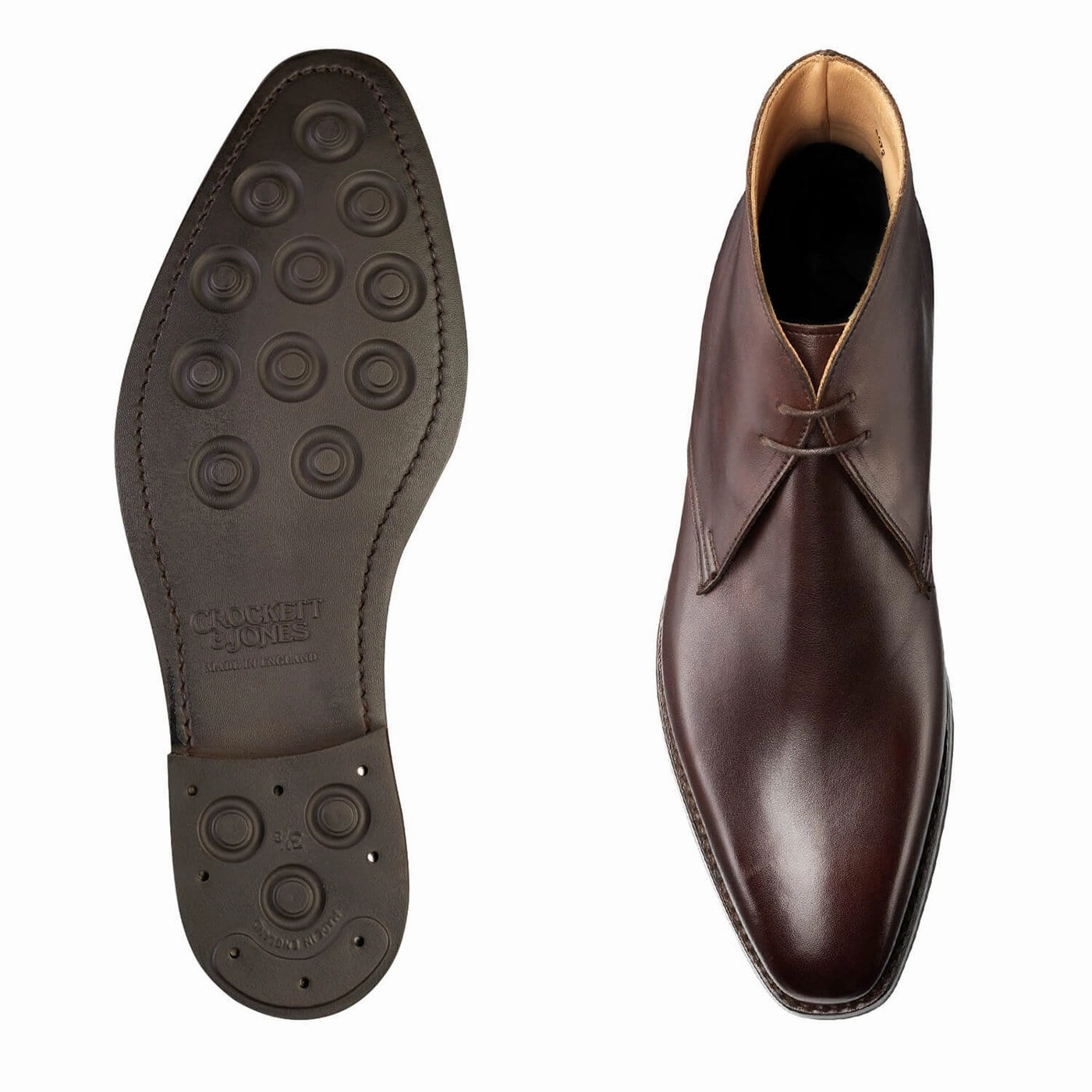 Modern Design Tetbury Dark Brown Wax Calf