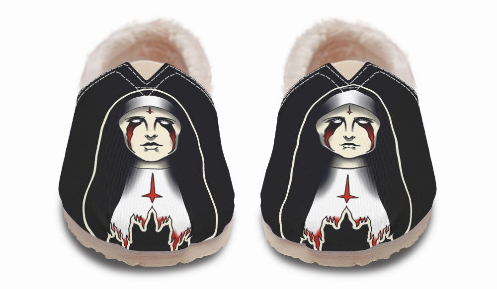 Street Mood School Day The Nun Winter Casual Shoes