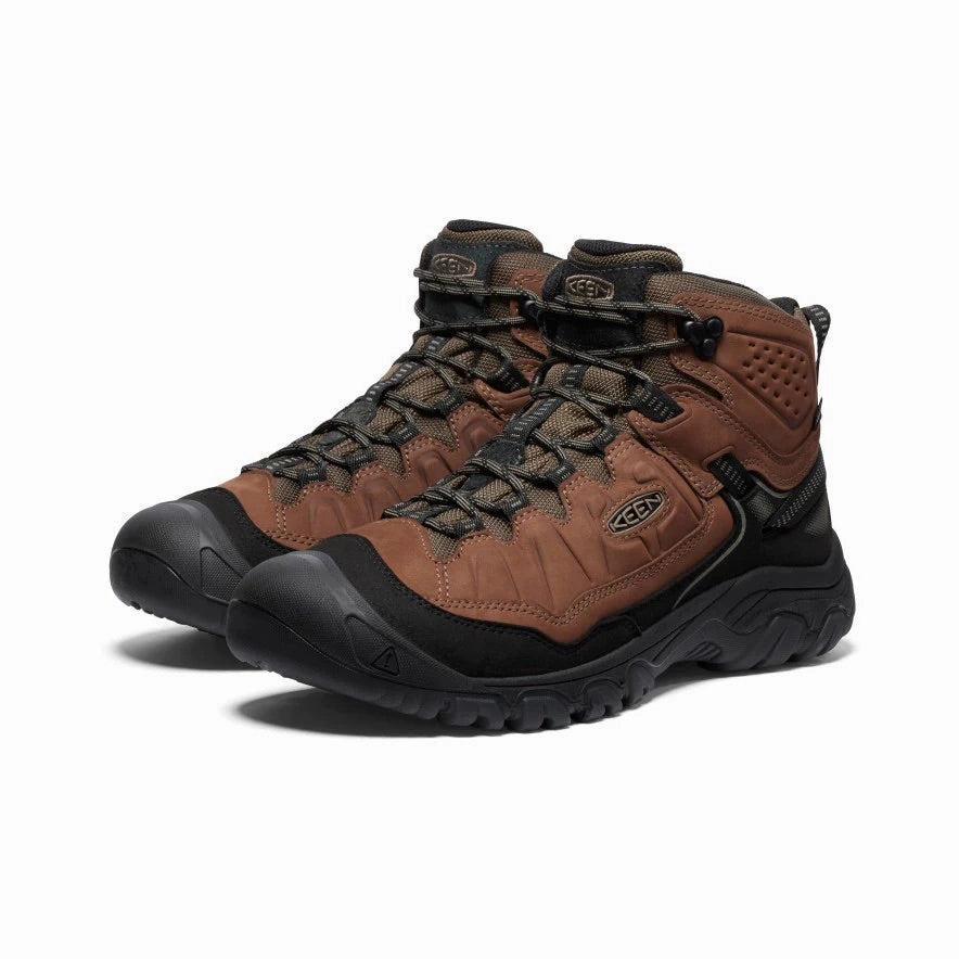 Anti Odor Technology Targhee IV WP Mid - Bison/Black
