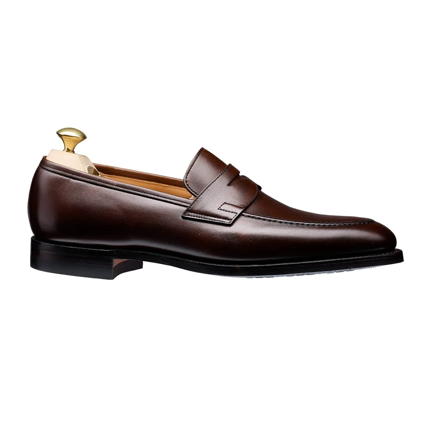 Closed Toe Sydney Dark Brown Burnished Calf (City Sole)