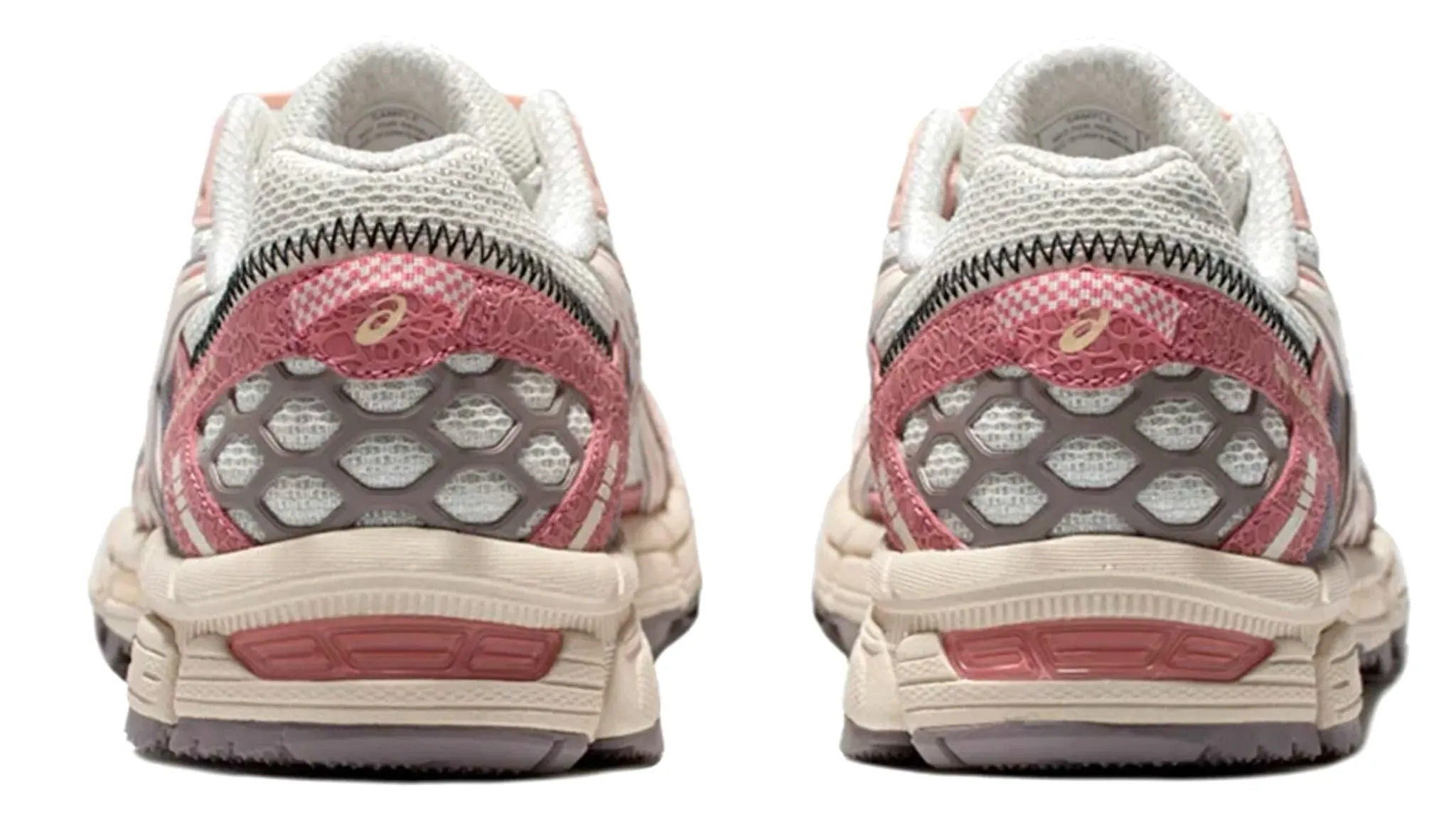 Soul Walk Stable construction ASICS Gel-Kahana 8 White Pink (W)