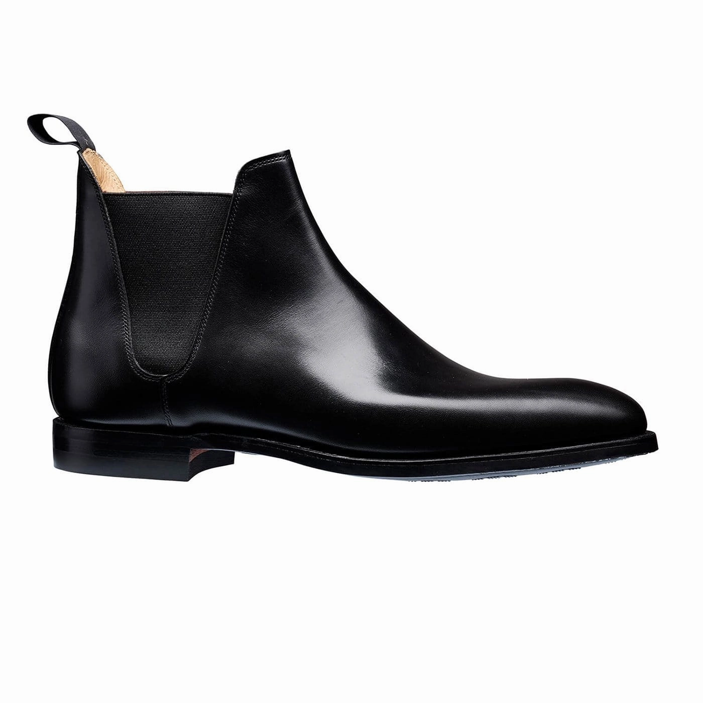 Ergonomic Shape Chelsea 8 Black Calf