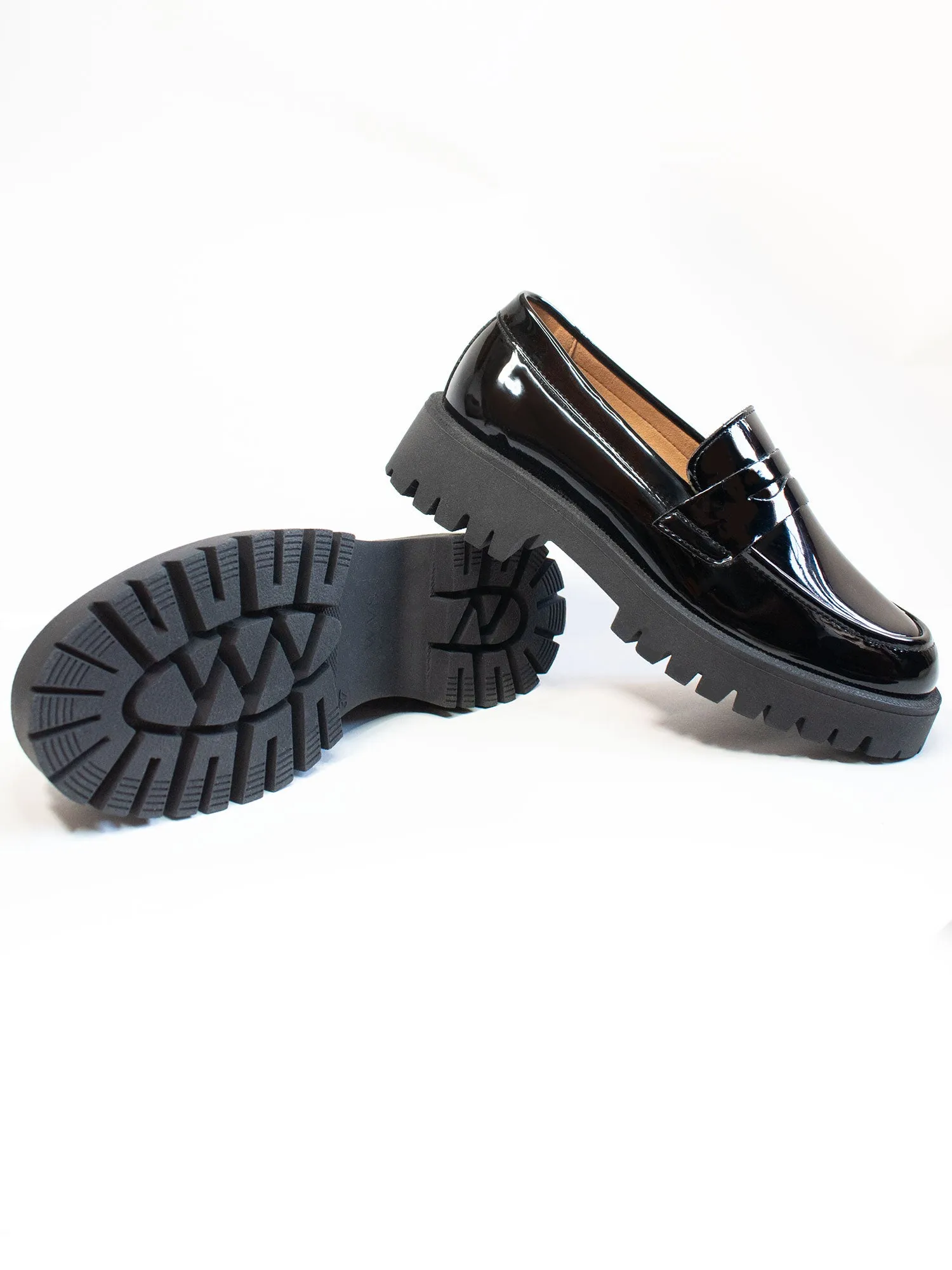 Track Sole Penny Loafers Teen Pick