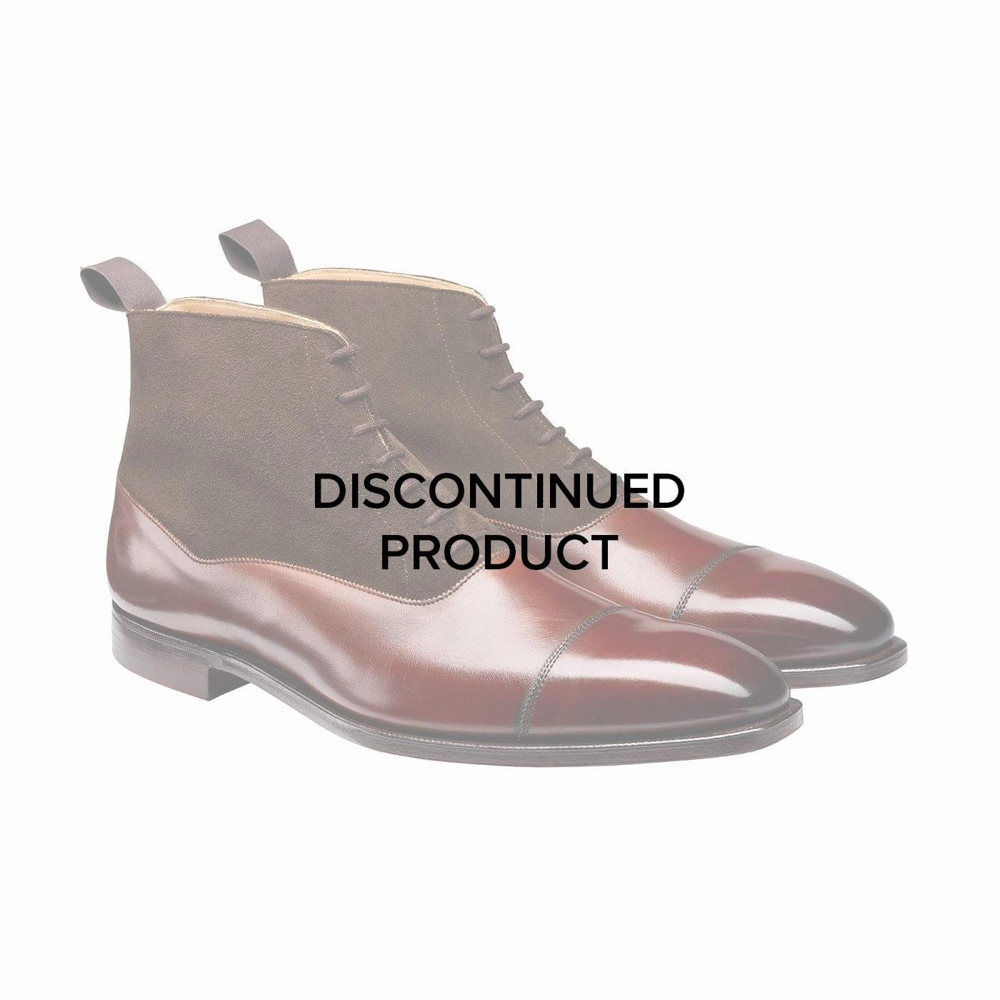 Patterned Surface Charlton Chestnut Calf & Dark Brown Suede