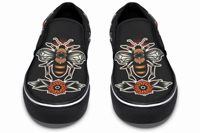 Traditional Bees Slip On Shoes Skin Fresh