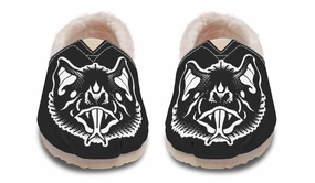 Traditional Checkered Bats Winter Casual Shoes Clean Step