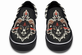 Rapid Motion Night Glow Traditional Goat Slip On Shoes