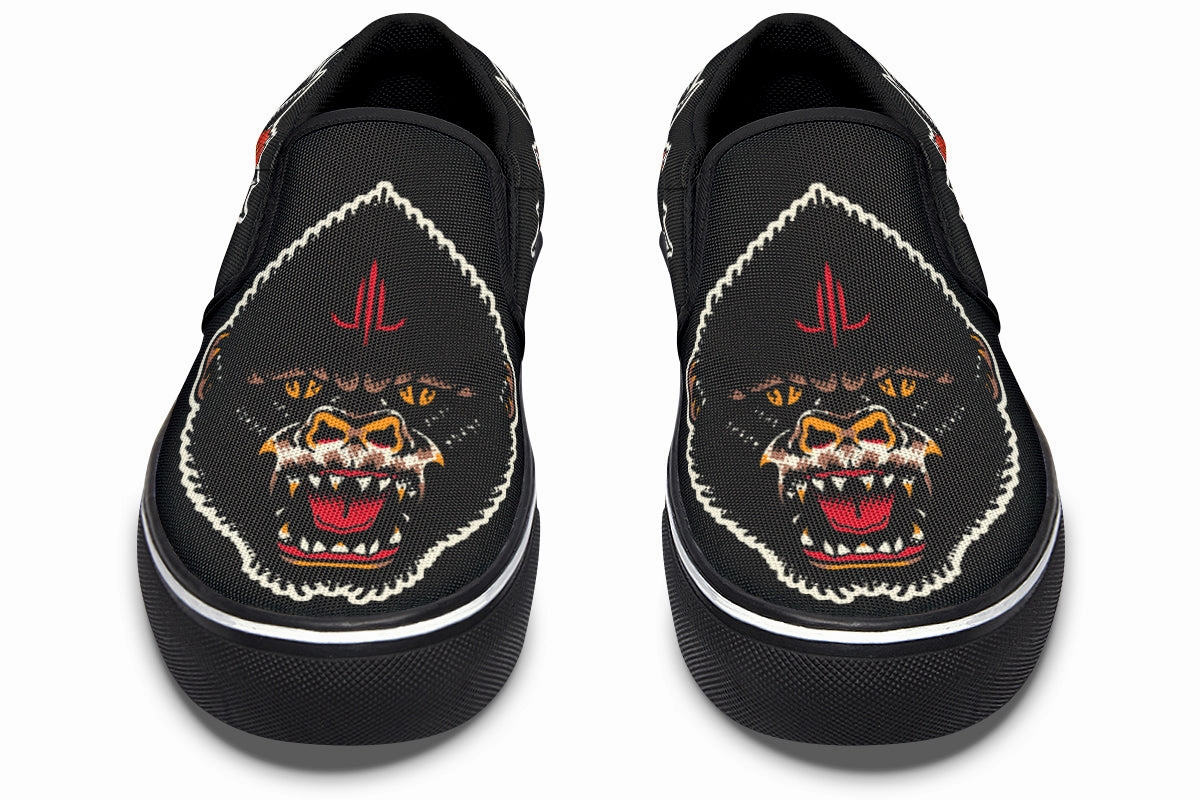 Traditional Gorilla Slip On Shoes Torsion control