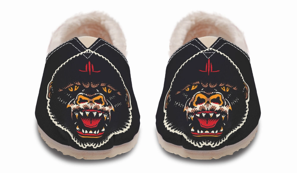 Traditional Gorilla Winter Casual Shoes Durable Fabric