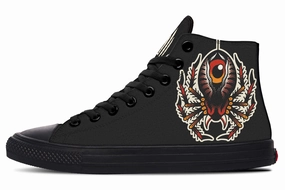 Story Glow Traditional Spider High Tops