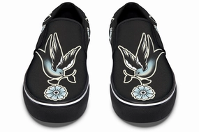 Traditional Swallow Slip On Shoes Path Free