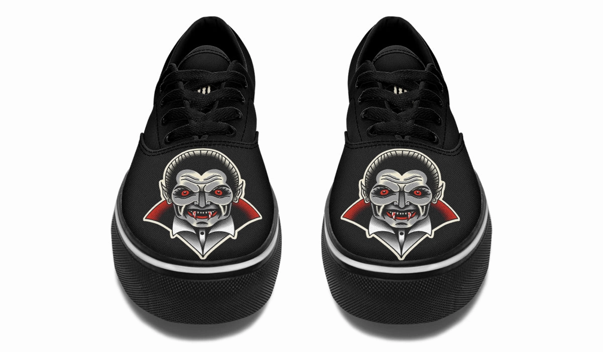 Couple Pair Morning Walk Traditional Vampire Classic Shoes