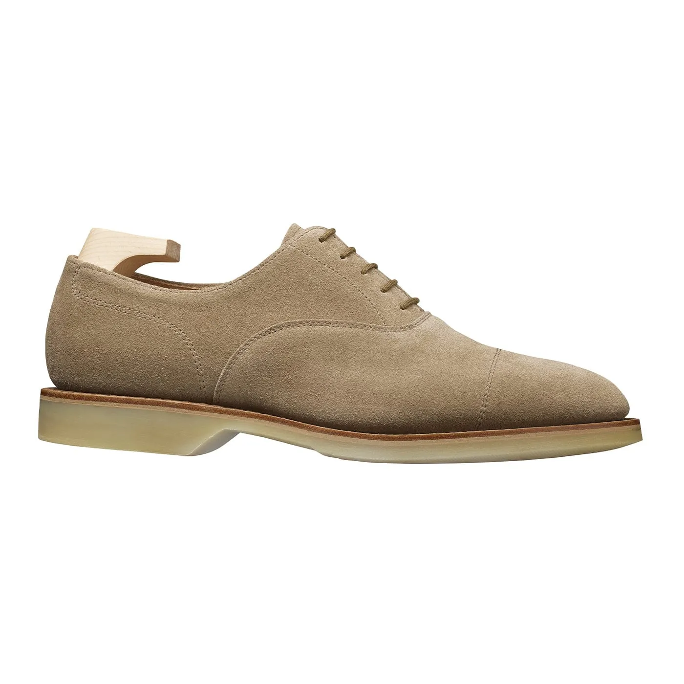 Tresco Khaki Suede Sleek Profile
