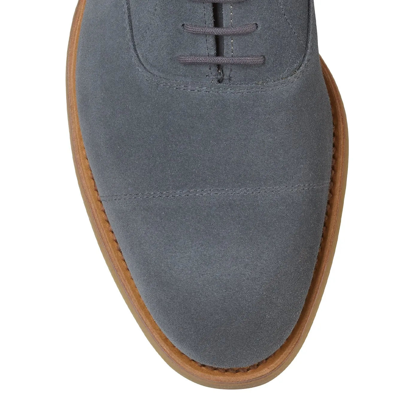 Practical Tresco Pastel Blue Suede