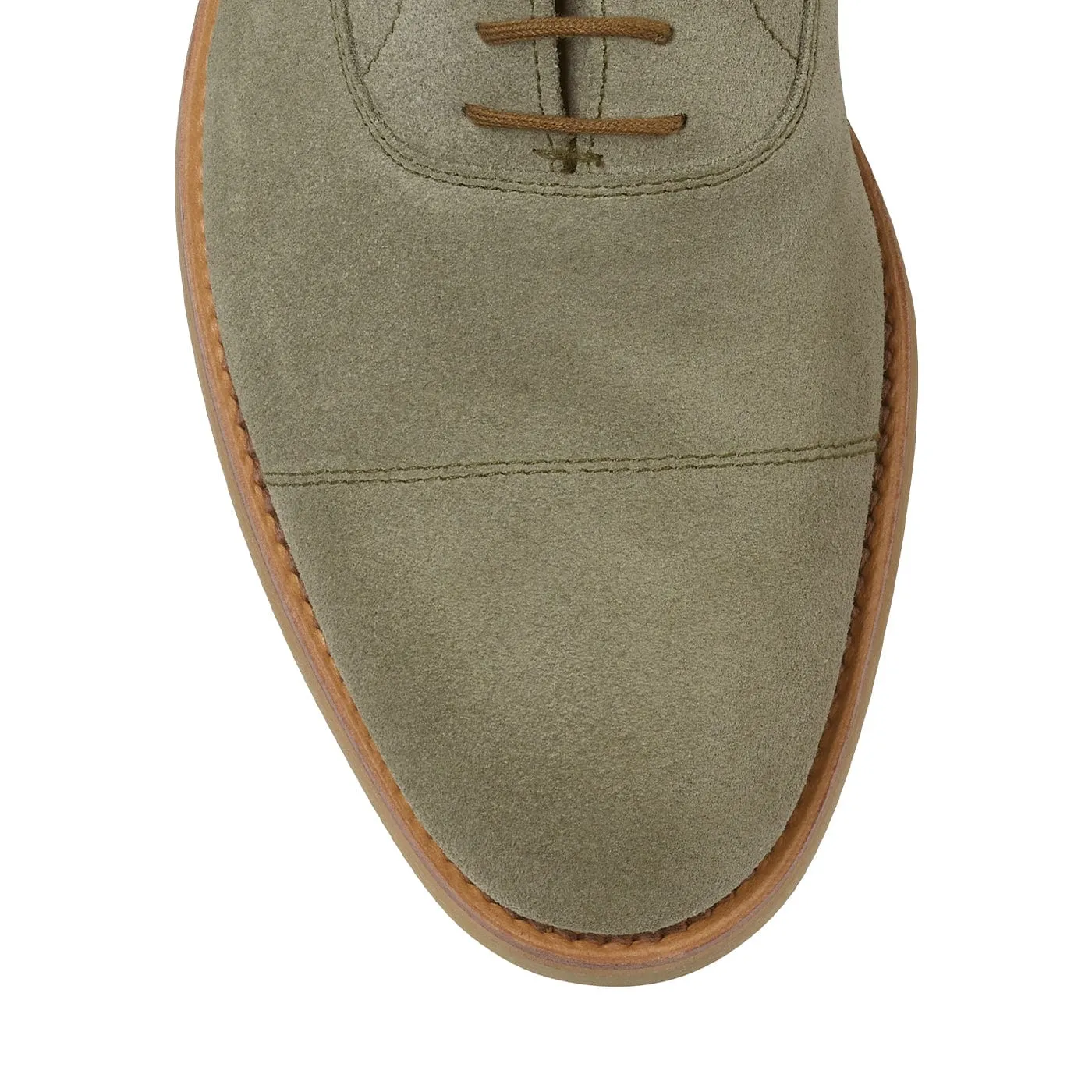 Tresco Pistachio Suede Suede Grain