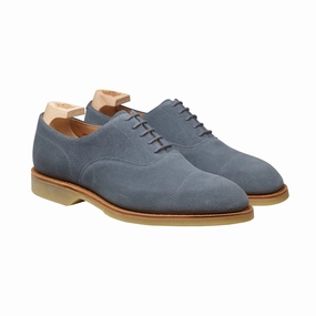 Tresco Pastel Blue Suede Bespoke Make