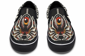Traditional Spider Slip On Shoes Heat Mode On Trend