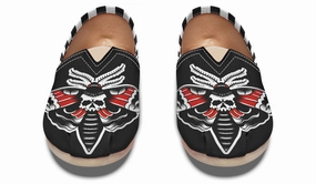 Checkered Deathmoth Casual Shoes Kick Power