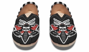 Checkered Deathmoth Casual Shoes Kick Power