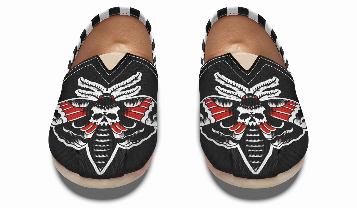 Hiking Kids Play Checkered Deathmoth Casual Shoes