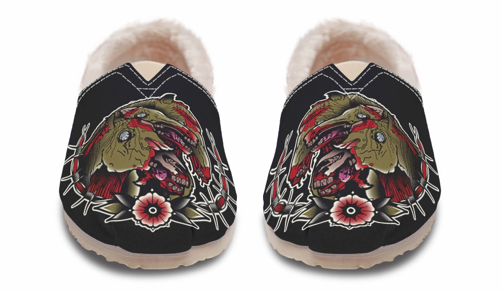 Slip On Style Undead Phaoroahs Horses Winter Casual Shoes