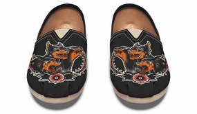Silk Feel Anti Odor Undead Pharaoh's Cerberus Casual Shoes