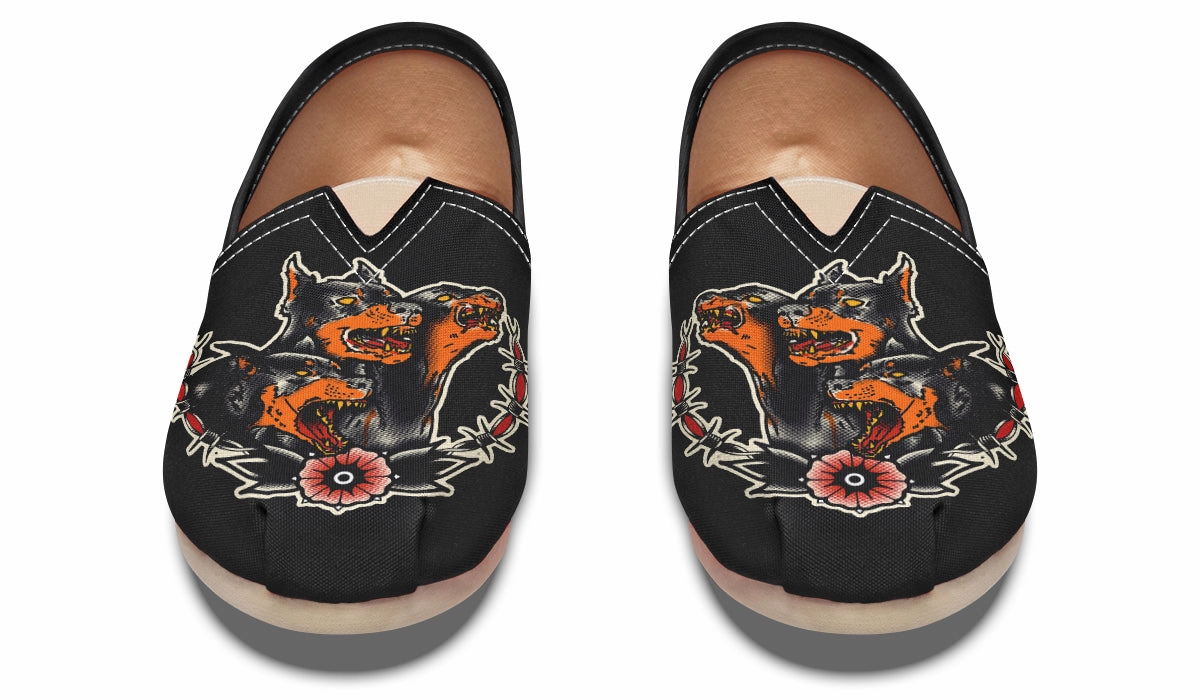 Moisture wicking Arch Fit Undead Pharaoh's Cerberus Casual Shoes