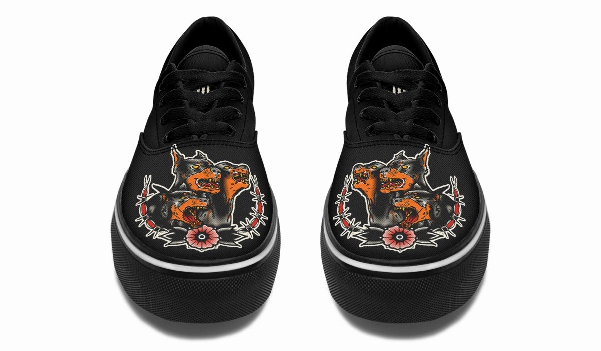 Undead Pharaoh's Cerberus Classic Shoes Desert Path Shock Guard