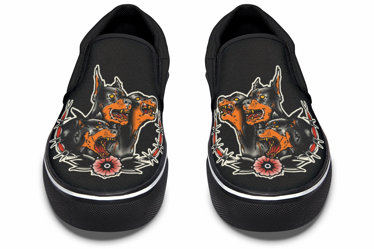 Step Ahead High Quality Undead Pharaoh's Cerberus Slip On Shoes