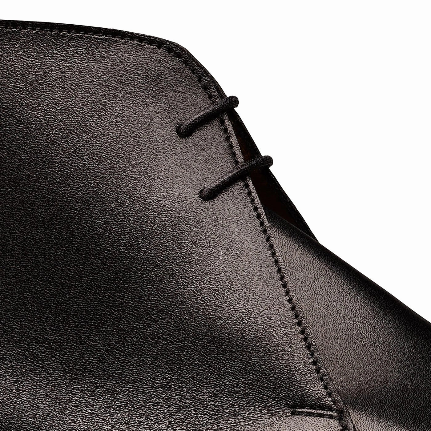 No Tie Upton Black Calf