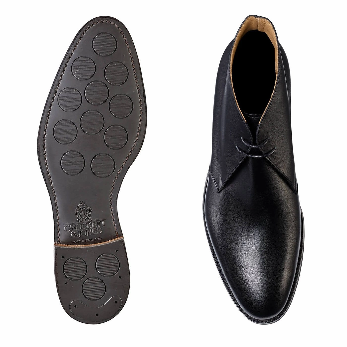 Upton Black Calf Sharp Look